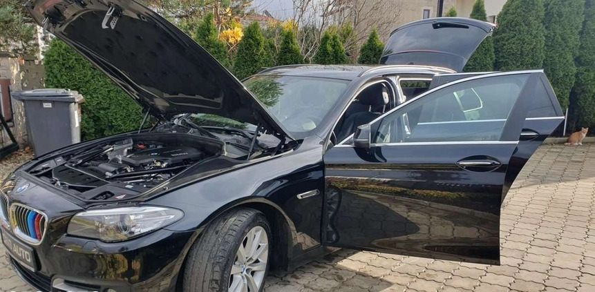 BMW Seria 5 cena 65800 przebieg: 220000, rok produkcji 2015 z Ryglice małe 631